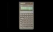 Click to go to larger photo of the Hewlett-Packard-32S RPN Scientific Calculator.